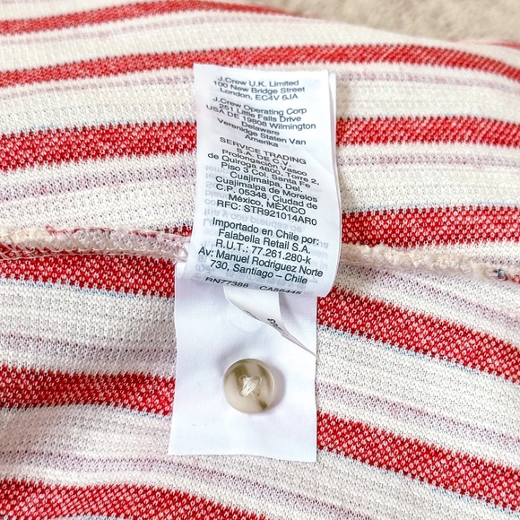 Madewell Boucle Stripe Cross Back Tank Top - Picture 12 of 13